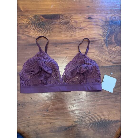 Commando - Butter + Lace Bralette - Pinot - Small $78 NWT - Picture 5 of 11